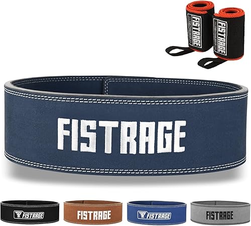 VELO Cinturón de levantamiento de pesas con palanca de 4 pulgadas de ancho, 0.394 in y 0.512 in de piel, soporte de espuma de 0.709 in para