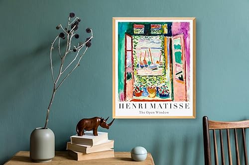 Miniatura 7 de dazongweihan Pink Matisse Prints - Arte de pared, pósteres estéticos daneses de arte de pared, sin marco, para exposiciones de mercado de flores,