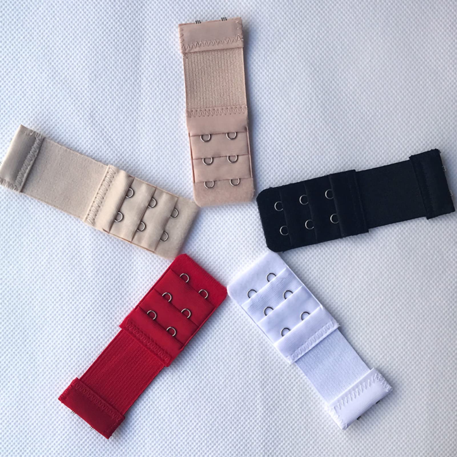 Set 3 Extension Per Reggiseno - Con 3 File Di Ganci, Cotone Elasticizzato, Per Comfort E Adattabilità - Foto 8