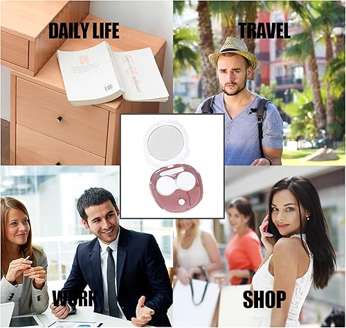 Miniatura 5 de Limpiador de Lentes de Contacto Portátil, Limpieza Ultrasónica con Cargador USB, Espejo, Pinzas, Herramienta Removedora, Estuche para Lentes de