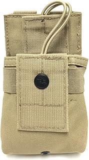 TAC Force WebTac Modular Radio Pouch Bungee Cord Strap Adjustable Quick Pull Tab