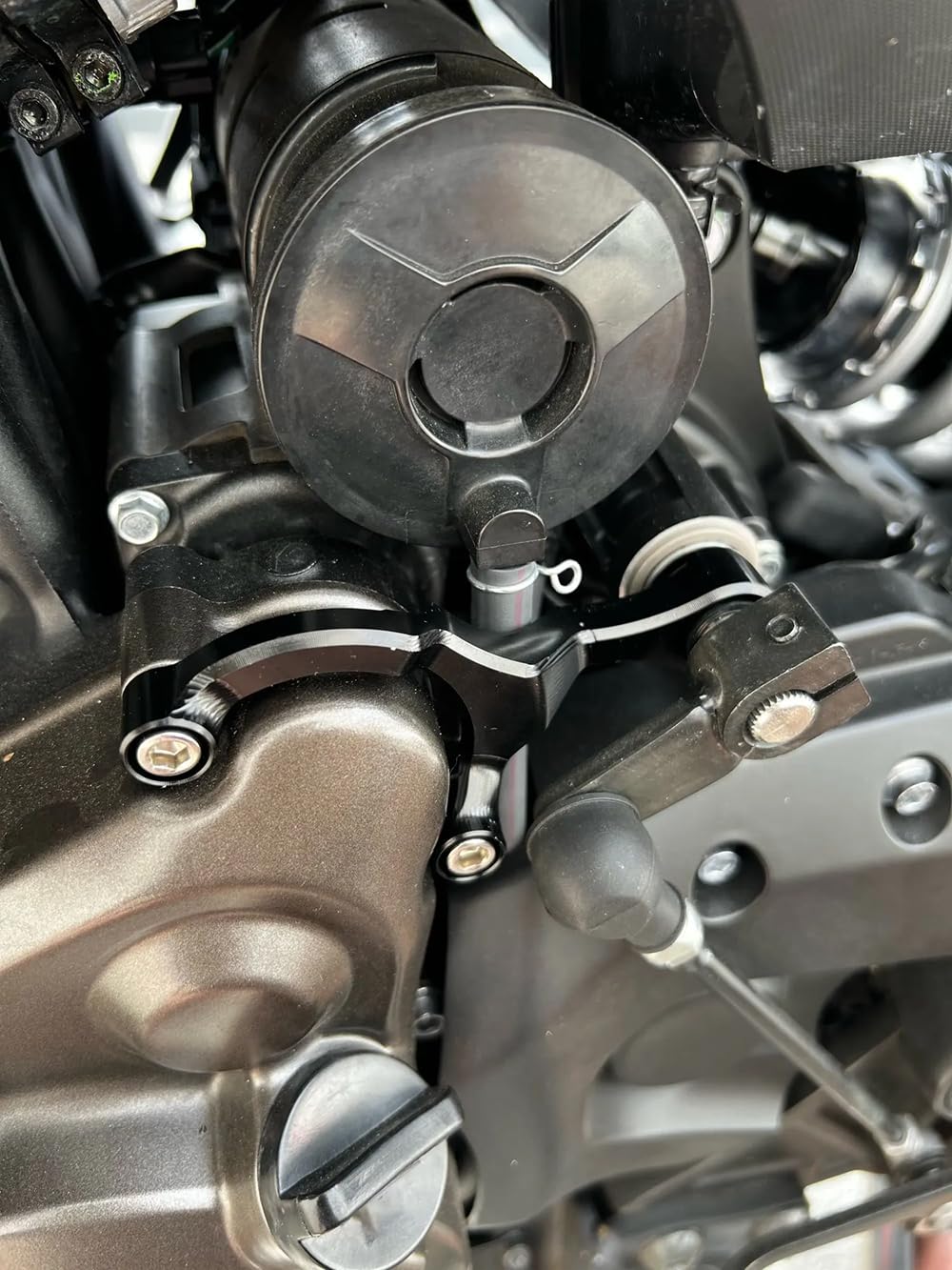 Staffa stabilizzatrice leva cambio leva cambio moto per Yamaha MT07 MT-07 FZ07 FZ 07 XSR700 Tracer 7 700 XTZ700 Tenere 700 Rally Edition World Raid