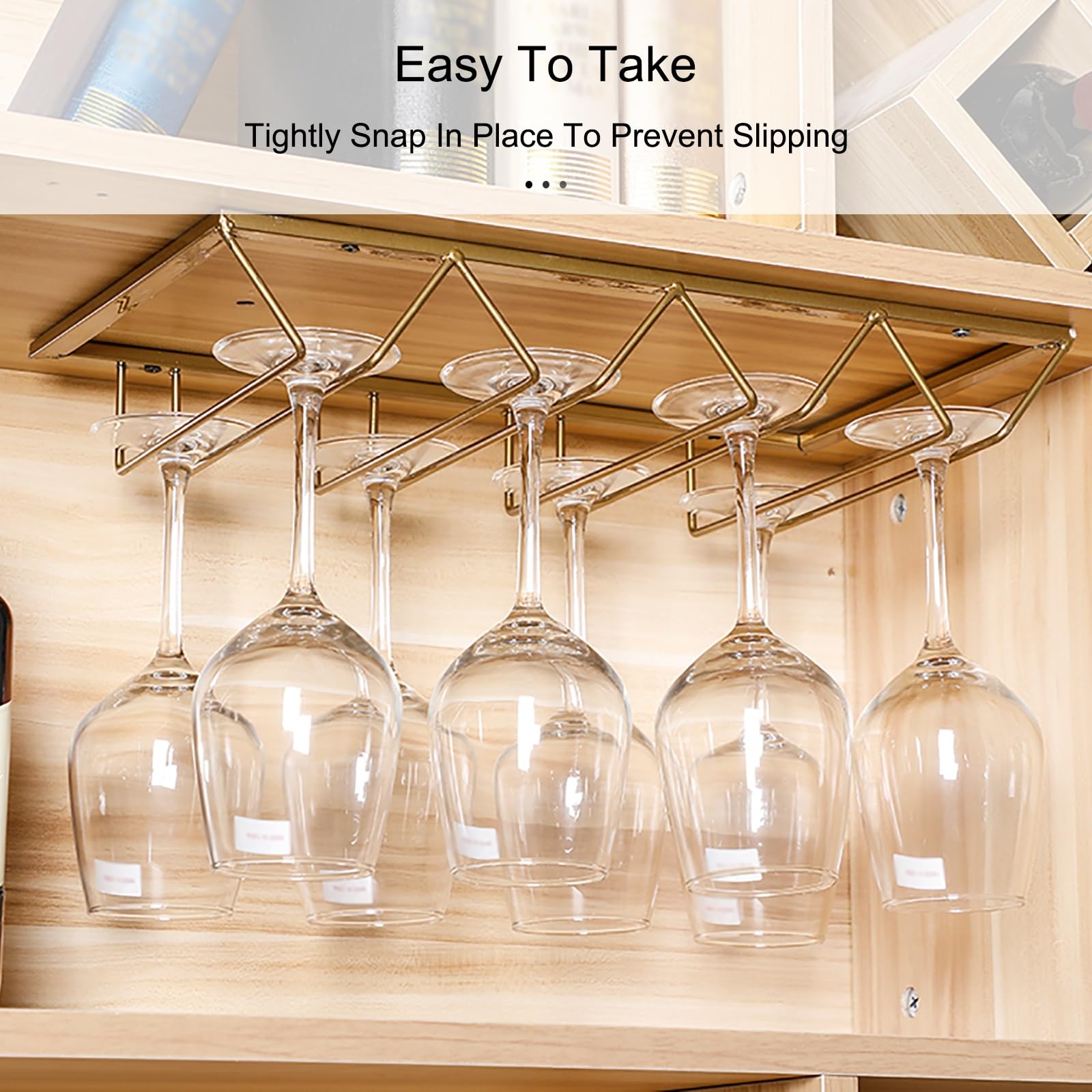 Portabottiglie Da Parete B4Life - In Legno E Ferro, Per 9 Bottiglie Di Vino, Ideale Per Bar E Cucina - Foto 10