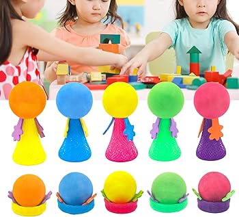 MingQiEven 15 Pcs Jumping Spring Toys, Popper Spring