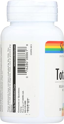 Miniatura 4 de Solaray Total Calm VCapsules, 30 unidades