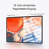 HUAWEI MatePad 12 x PaperMatte Edition WiFi Tablet, 12 Inch 2.8K FullView Display, 144 Hz High Refresh Rate, 12 GB + 256 GB, with Keyboard, GoPaint App, Gold Silk Design, Ultra Long Battery, White - 2