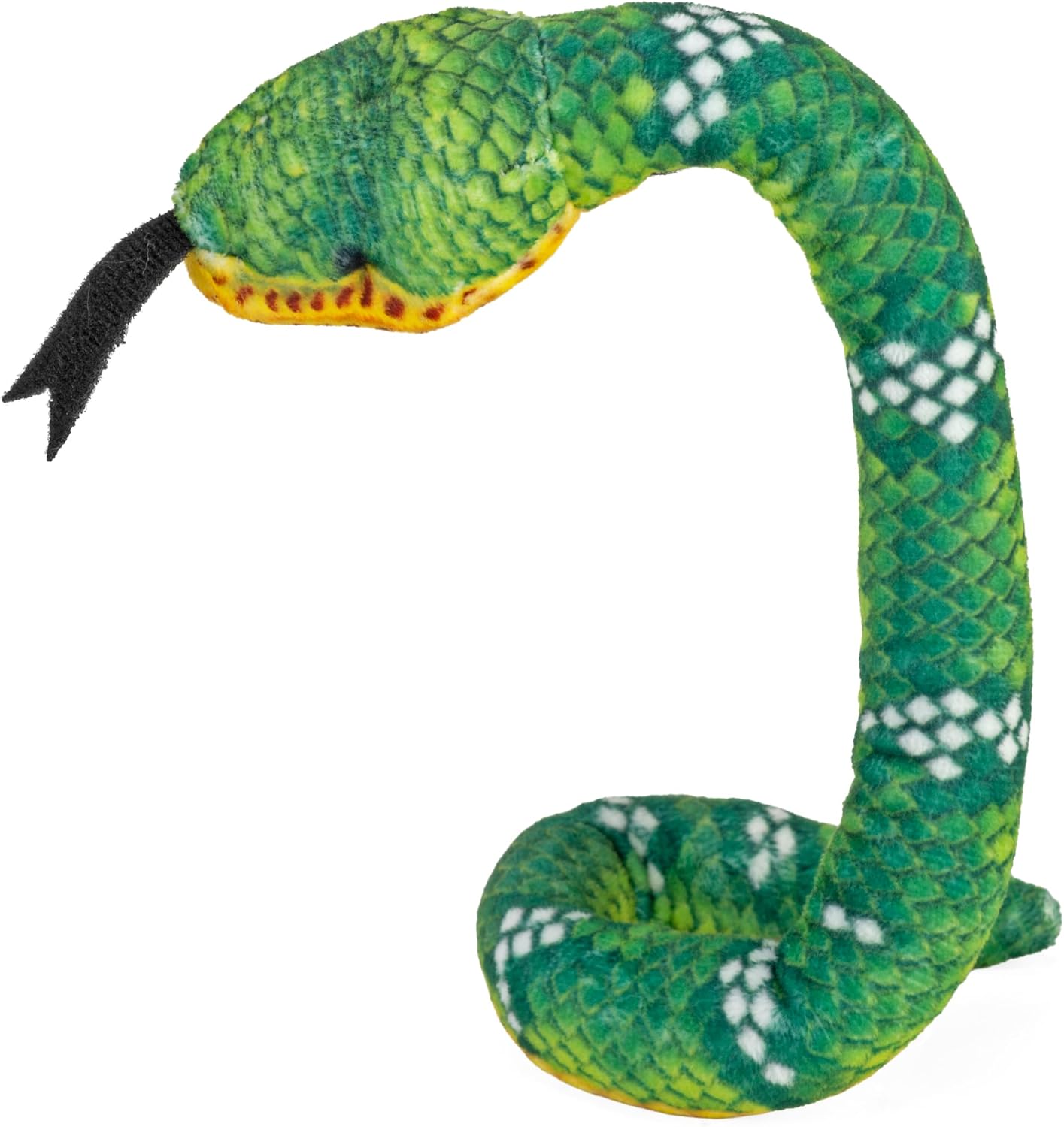 Wild Republic Coilkins Emerald Tree Boa Stuffed Animal - 12" image 3