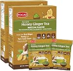 (40 Sacs) Pocas Thé au miel Ginger instantané avec citron 18g/0,63oz (Gingembre au miel avec citron)