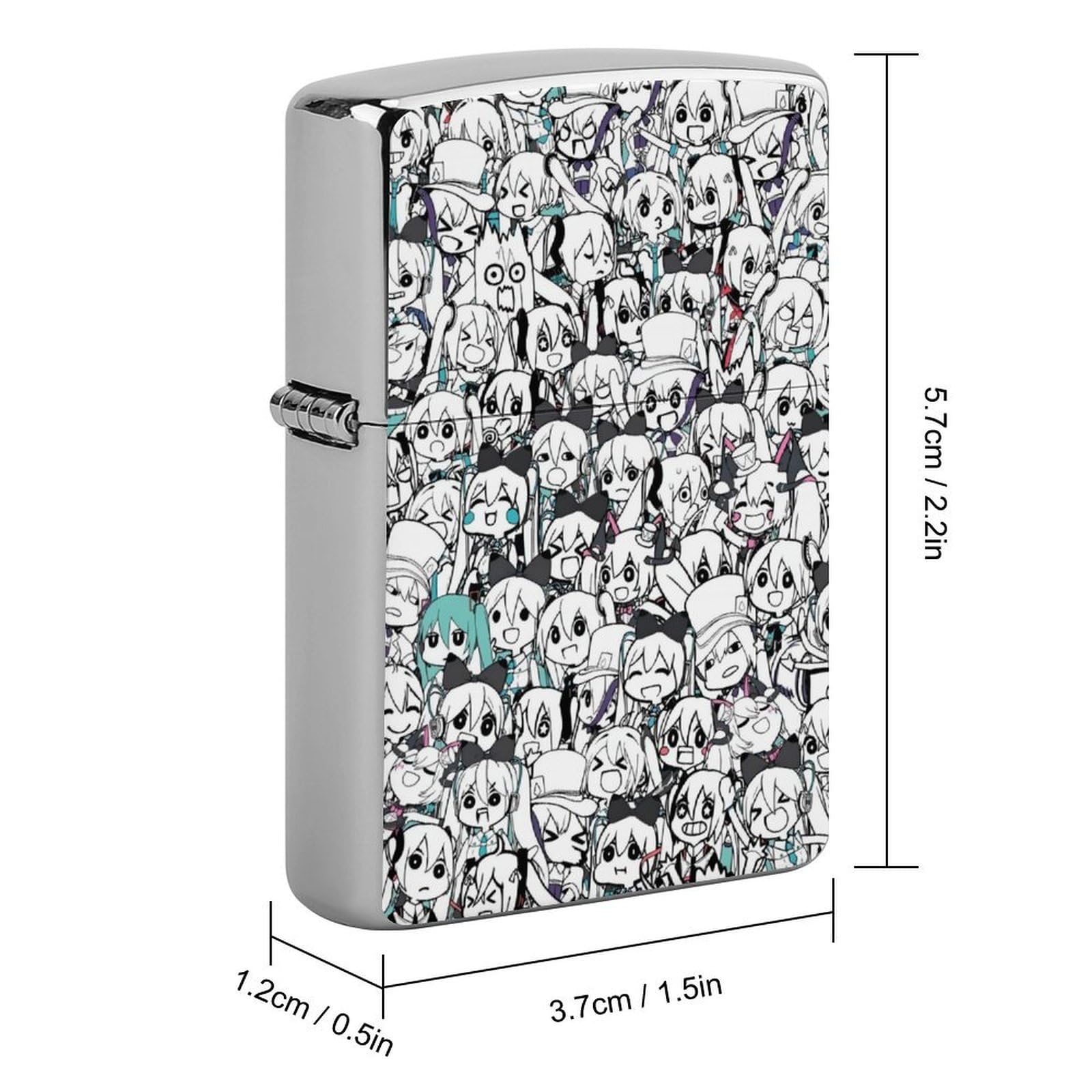 Amazon.co.jp: ライター アーマー 初音ミク Miku 美少女 萌え ZIPPO 