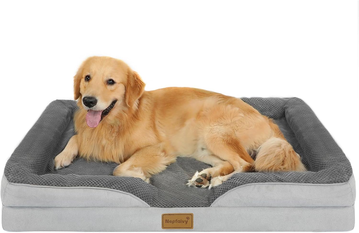Nepfaivy Orthopedisch Hondenbed Extra Groot 111 x 80 cm
