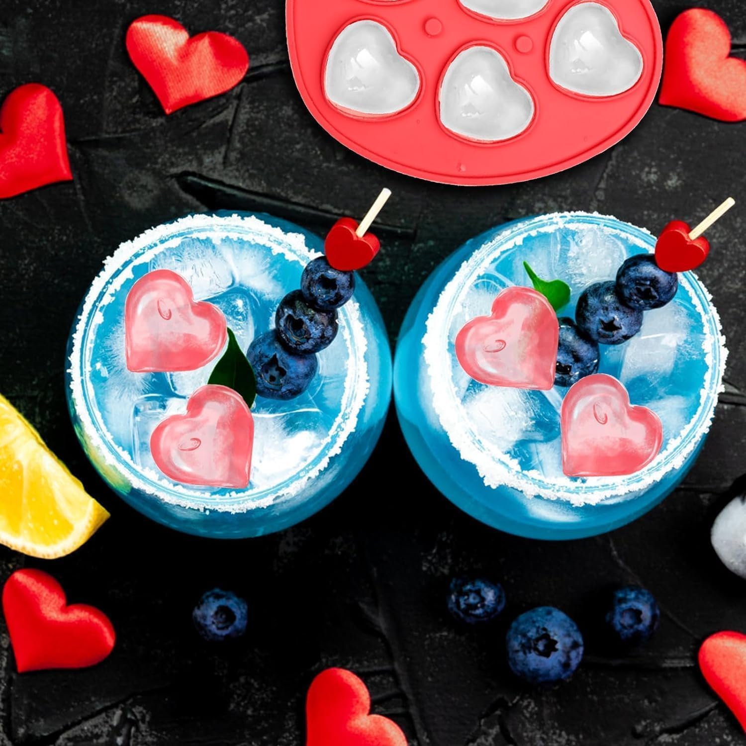 Lot D 3 Bacs À Glaçons Roses De 28 Glaçons Fackelmann à Prix