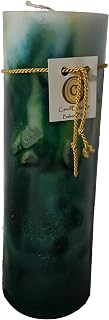 Scented Pillar Candle - Long Burning Handmade - Balsam Pine (Large)