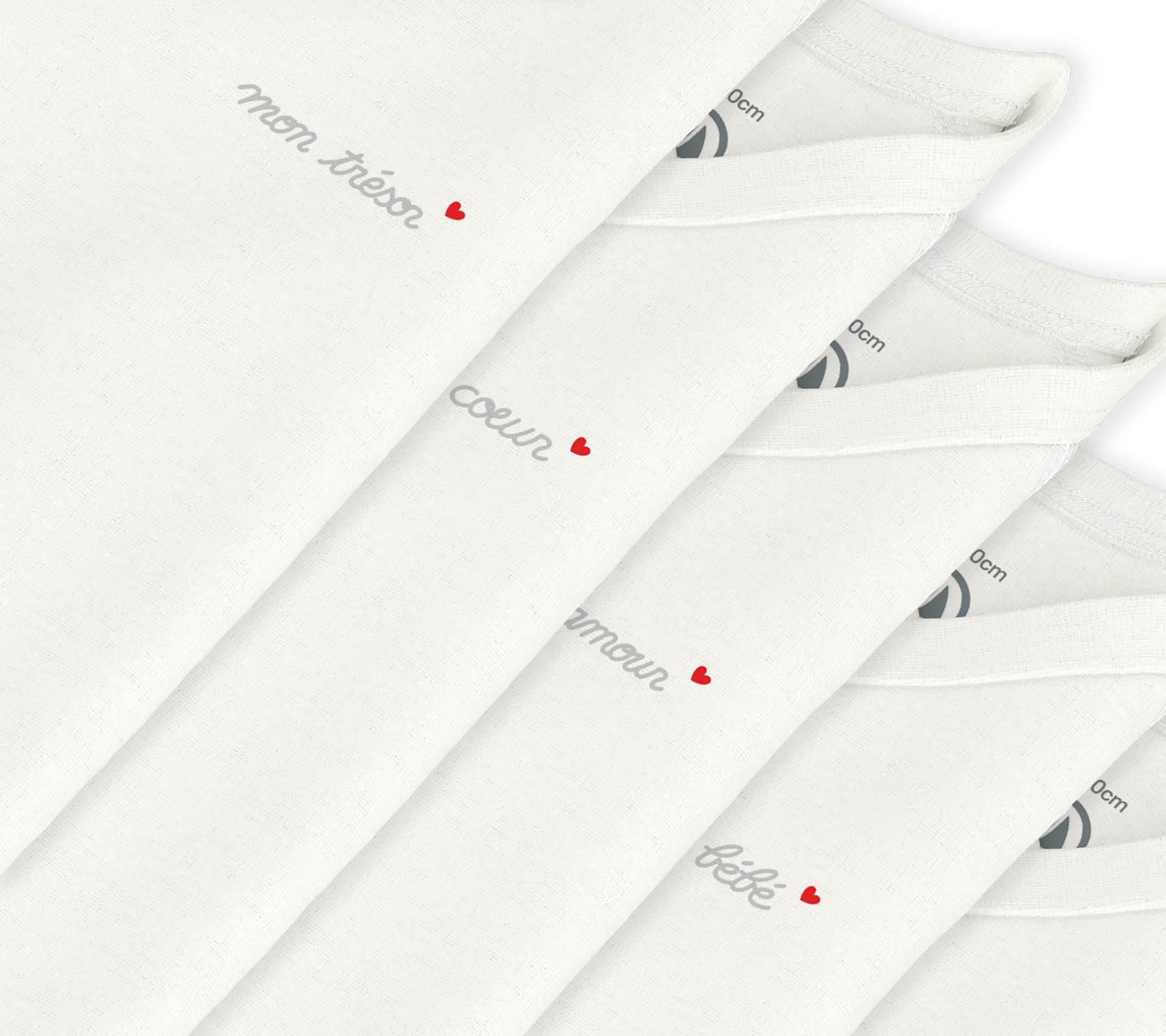 Petit Bateau A0f9y Biancheria intima GIORNO Unisex - Bimbi 0-24 (Pacco da 5)