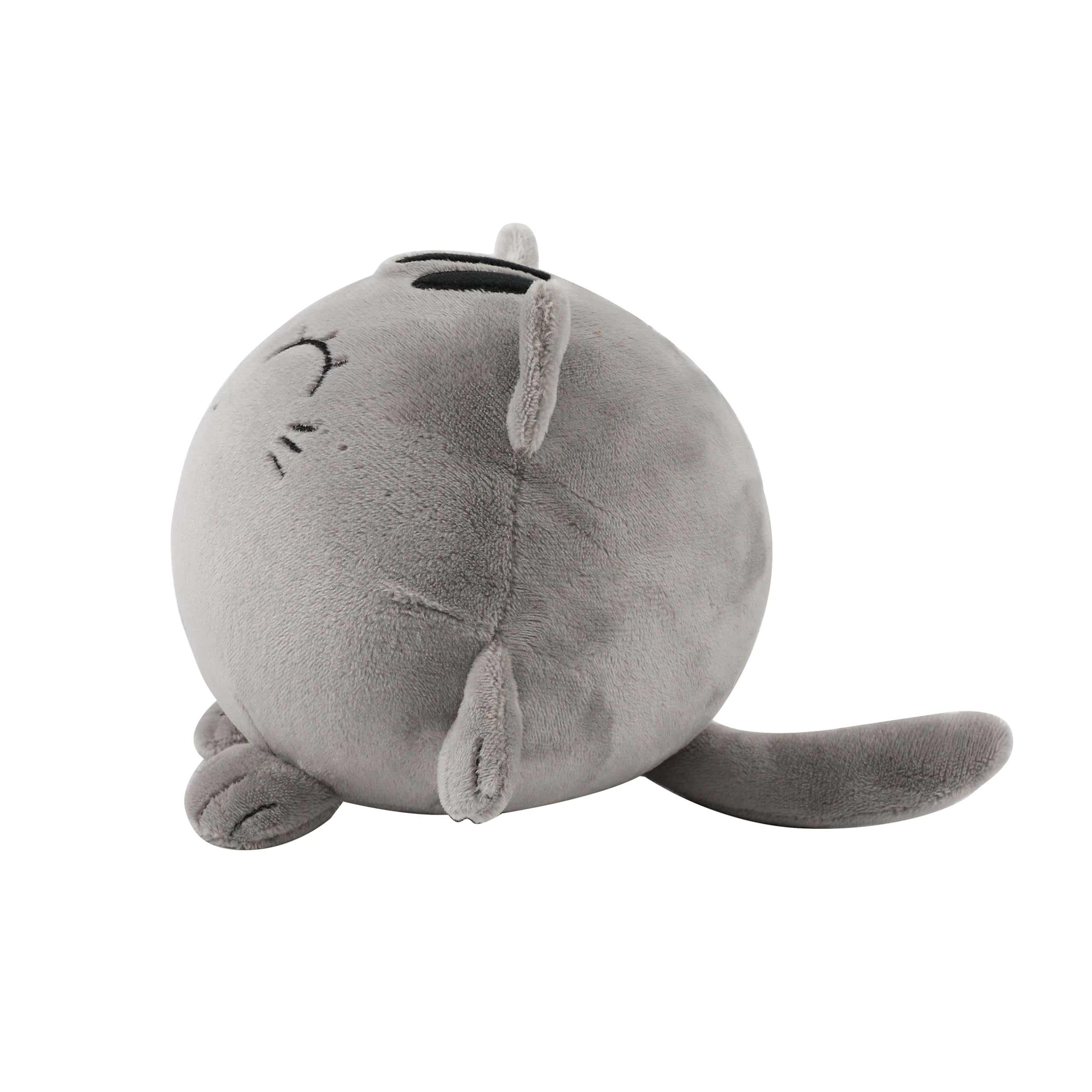 I-TOTAL® - Squishy Soft Memory Foam Pillow 14 cm Diameter, Squishy Pillow Ideal as a Gift (GREY CAT), Standard - Image 2