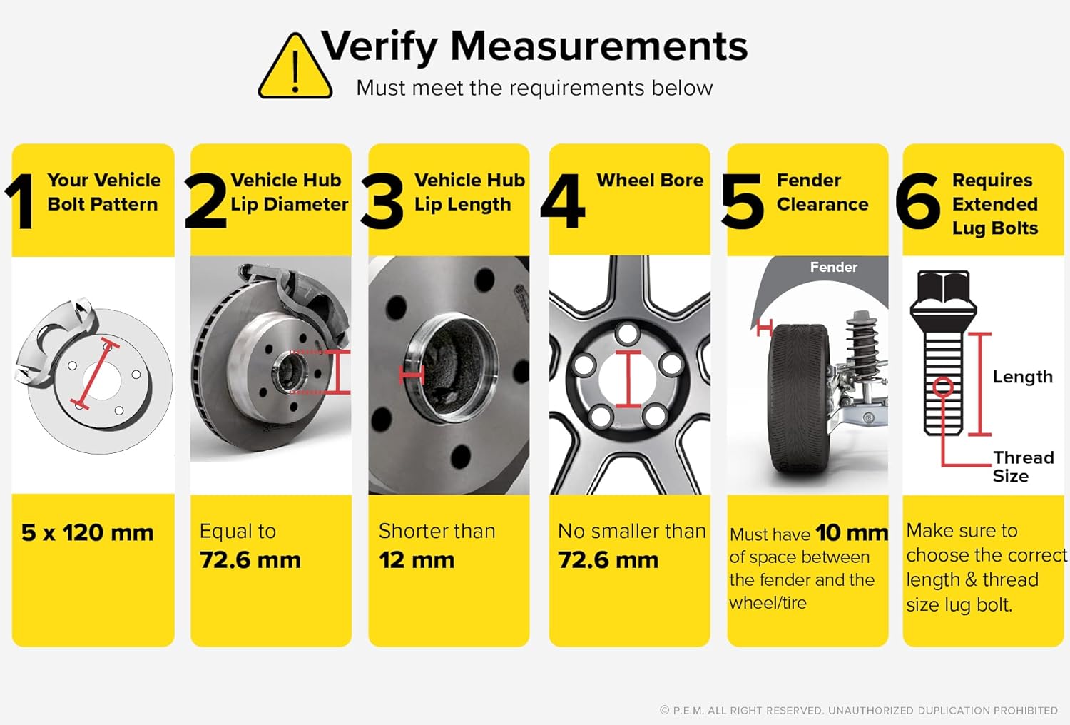 2pcs 10mm 5x120 Hubcentric Wheel Spacers (72.6, 72.56 Bore) Compatible with BMW 128i 135i 318i 320i 325i 328i 335i M3 428i 435i M4 525i 528i 530i 535i M5 Z3 Z4 640i 645ci E36 E46 E90 E92 E93