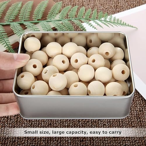 Miniatura 4 de RHBLME Paquete de 12 cajas de lata, 4.9 x 3.6 x 1.8 pulgadas, caja de metal para galletas con tapas, contenedor de almacenamiento de latas multiusos