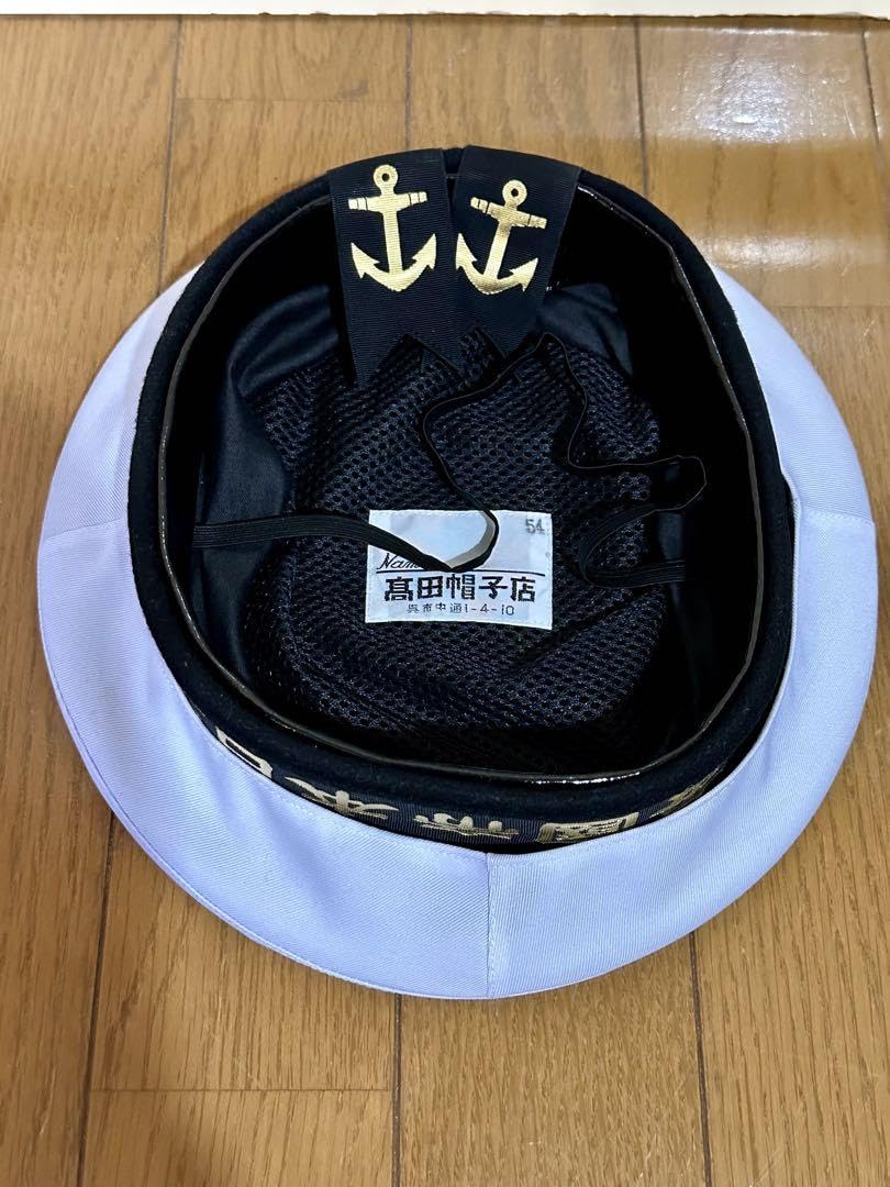 【高田帽子店】大日本帝國海軍 水兵帽 日本海軍 海軍 海軍軍帽 水兵帽（大日本帝國海軍） 旧帝國海軍 ミリタリー