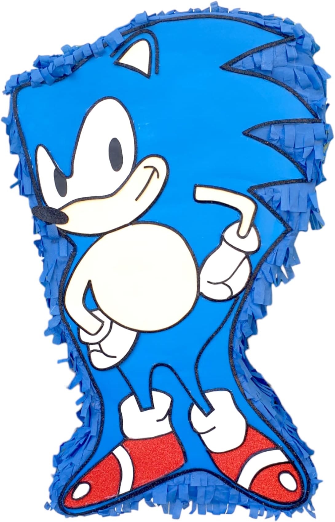 Party Time Sonic Full Size Piñata Happy Birthday Pinata Hedgehoge Blue Party Graduation Celebration Birthday Party Supplies Happy Birthday Pinata Blue Birthday Piñata Sonic