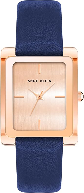 Anne Klein Women's Leather Strap Watch