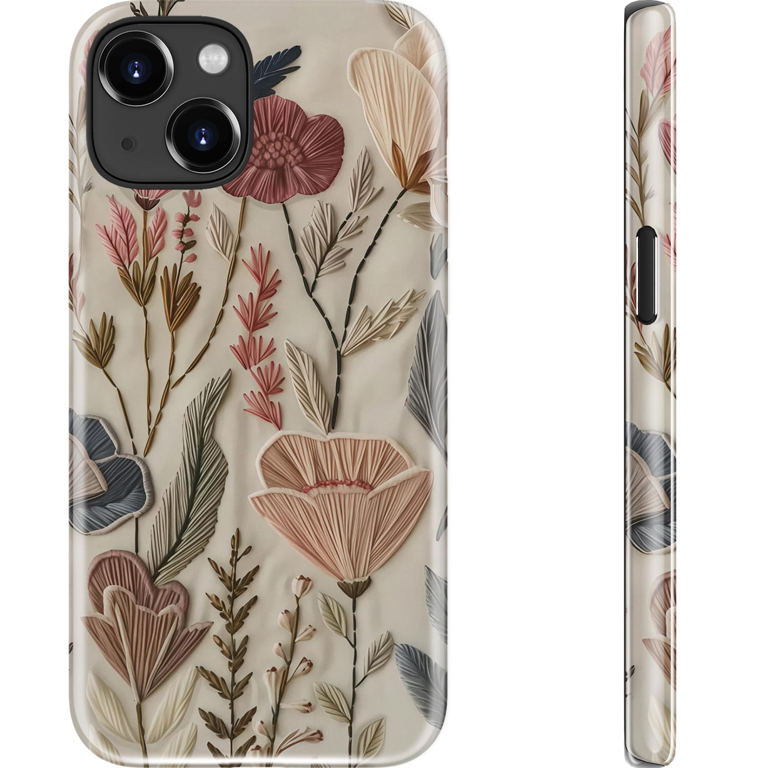 Coque iPhone 13 Mini silicone antichoc et étui rigide motifs mignons - 8