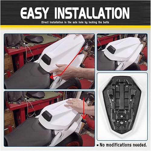 Miniatura 4 de Carenados de marco de motocicleta para KTM Duke 125 250 390 2017-2022 2017-2022 Carenado de carenado trasero del pasajero Accesorios de