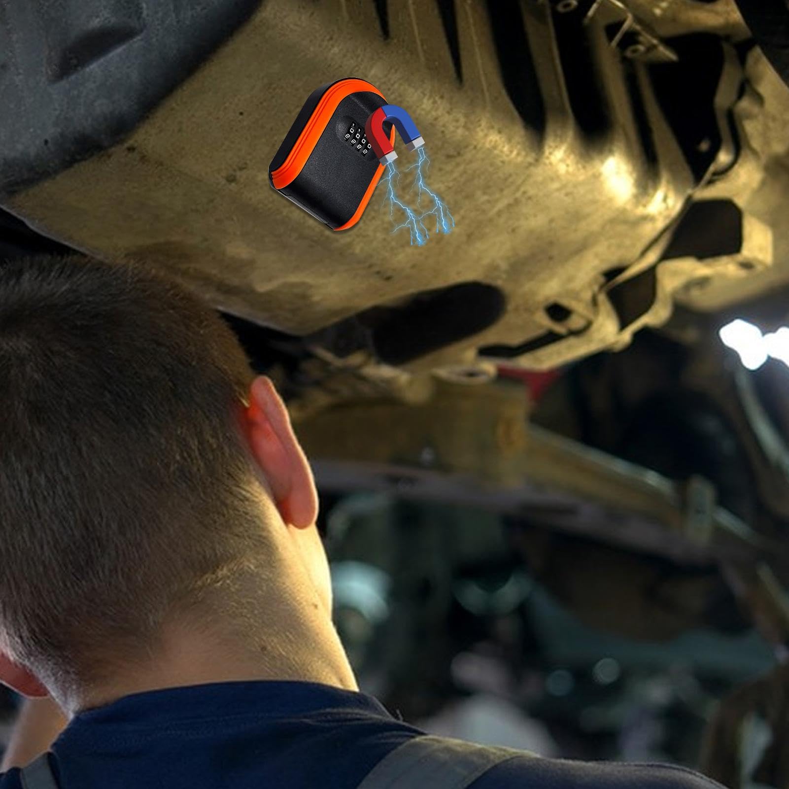 A Key Magnetisches Auto – sicherer magnetischer Schlüsselkasten
