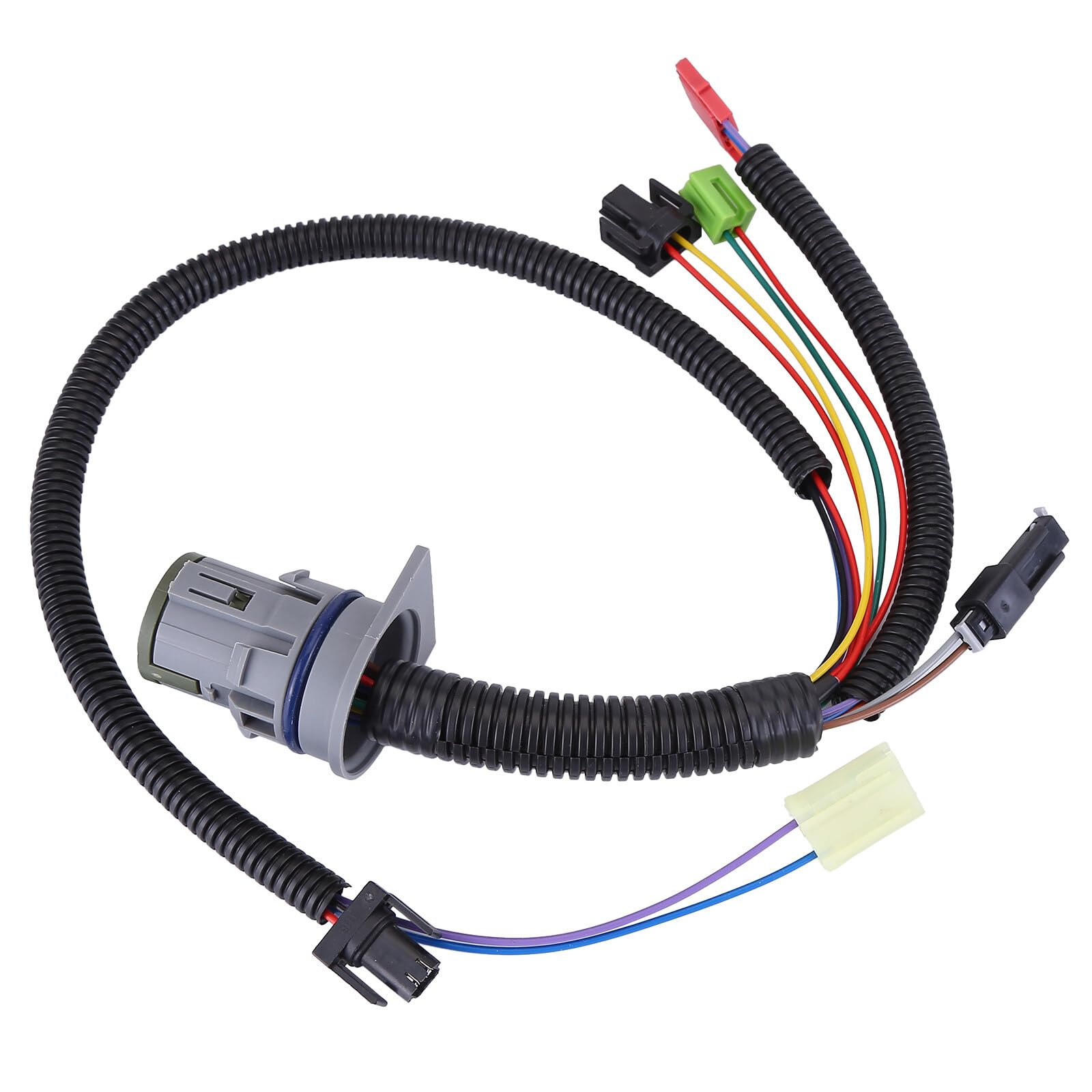 ikasus Internal Transmission Wire Harness w/Temperature Sensor for GM 4L80E 4L80 TH400 4L85E 3L80 2004-Up Auto Transmissions Replacement 24224906, 350-0071, 24229664, 24200161 Fully Sealed Plug