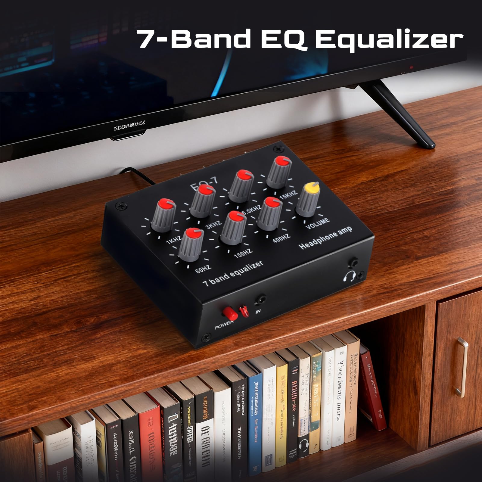 Amazon.com: 7 Band Car Audio Equalizer, Dual Channel Sound