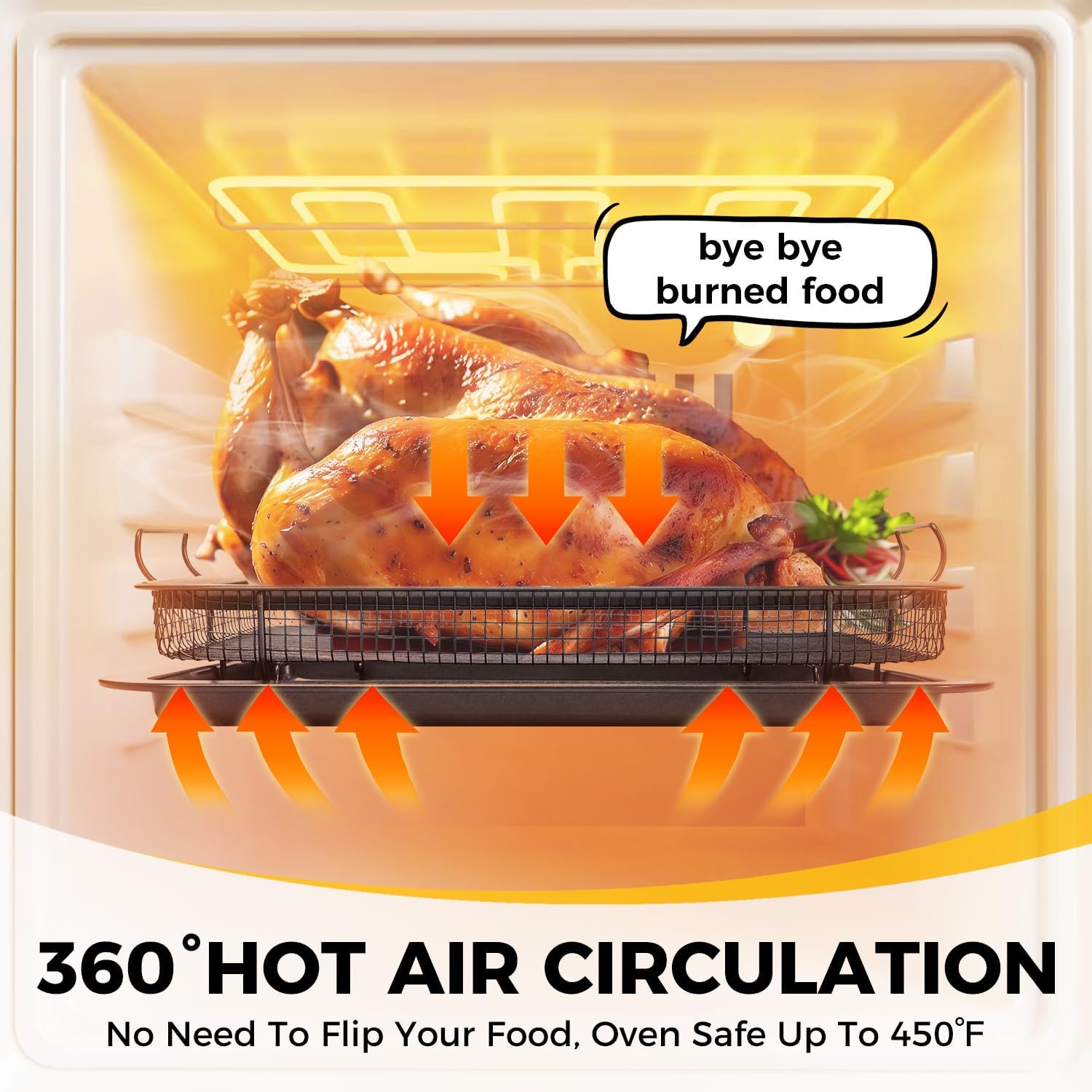 Hongbake Air Fryer Kit Promotes Even Cooking