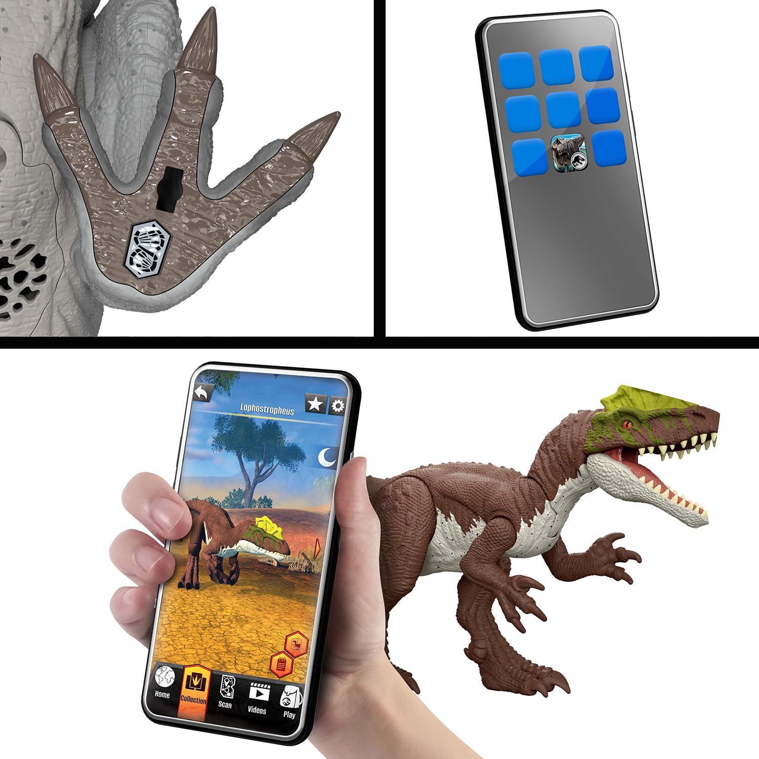 Jurassic World Rebirth: Frenzy Pack, Iani, Dinosaur Digital Toy Mattel JCL52, Multi-coloured - Image 4