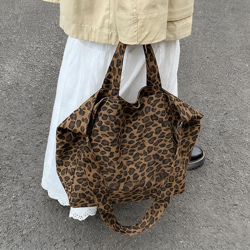Bolso Tote Estampado Leopardo para Mujer miniatura 6