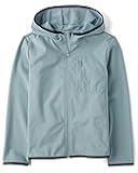 Boys' Soft Tech Hooded Full Zip Up Sweatshirt