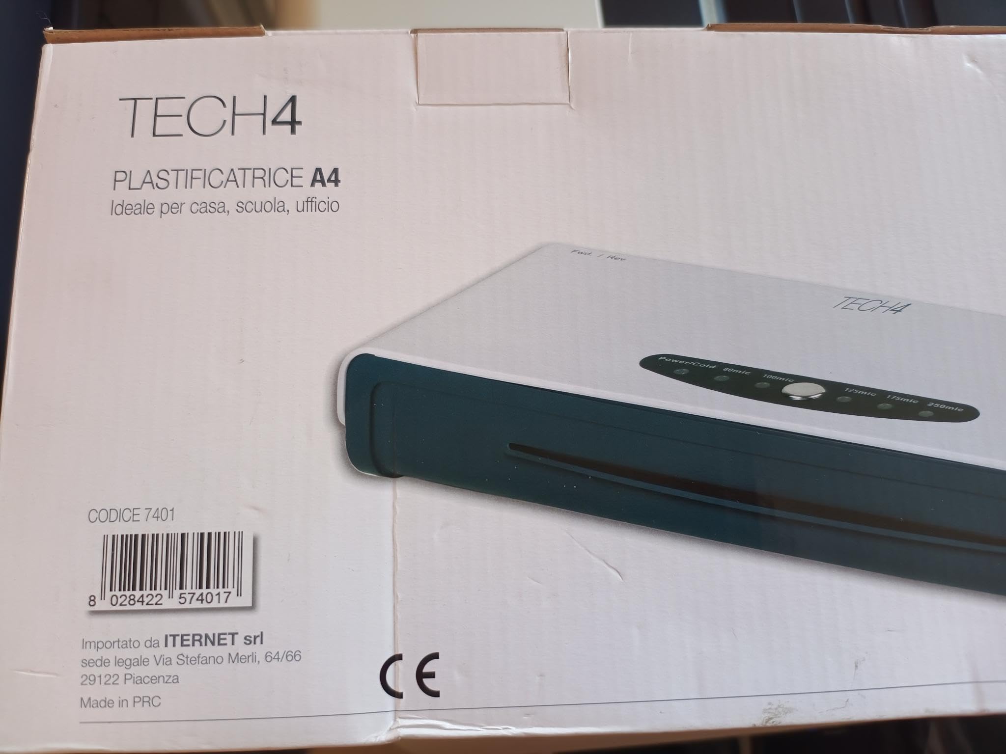 Plastificatrice a4 tech4 7401