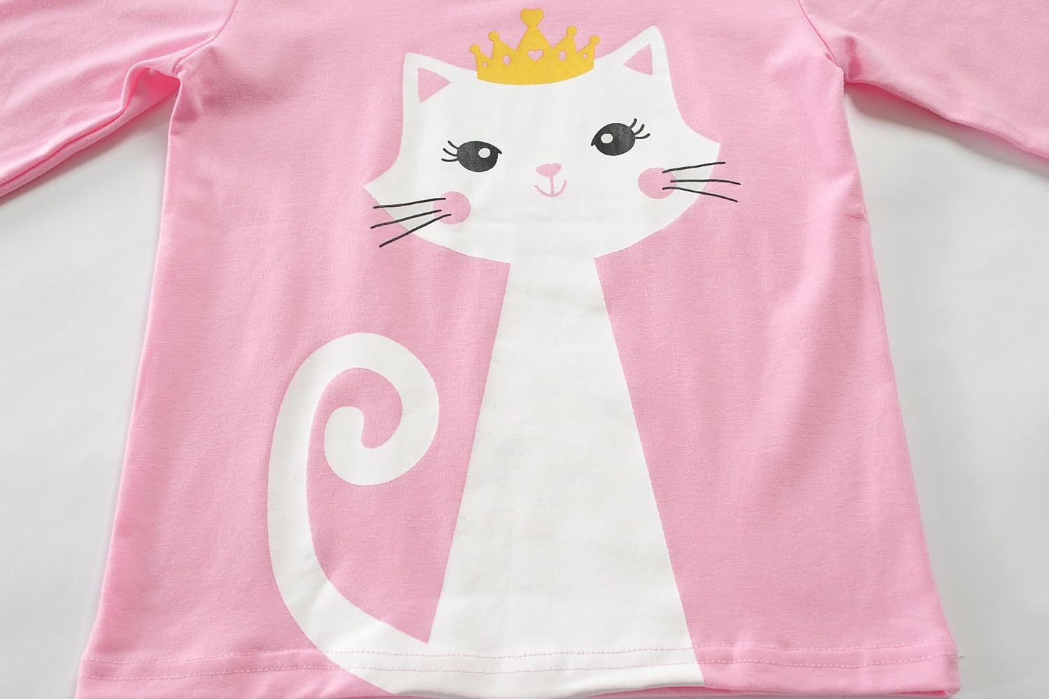 Little Hand Girls Dinosaur Pajamas Long Sleeve Unicorn Sleepwear Pajama Cute Princess Pjs for Toddler Clothes 2-7 Years - Image 3