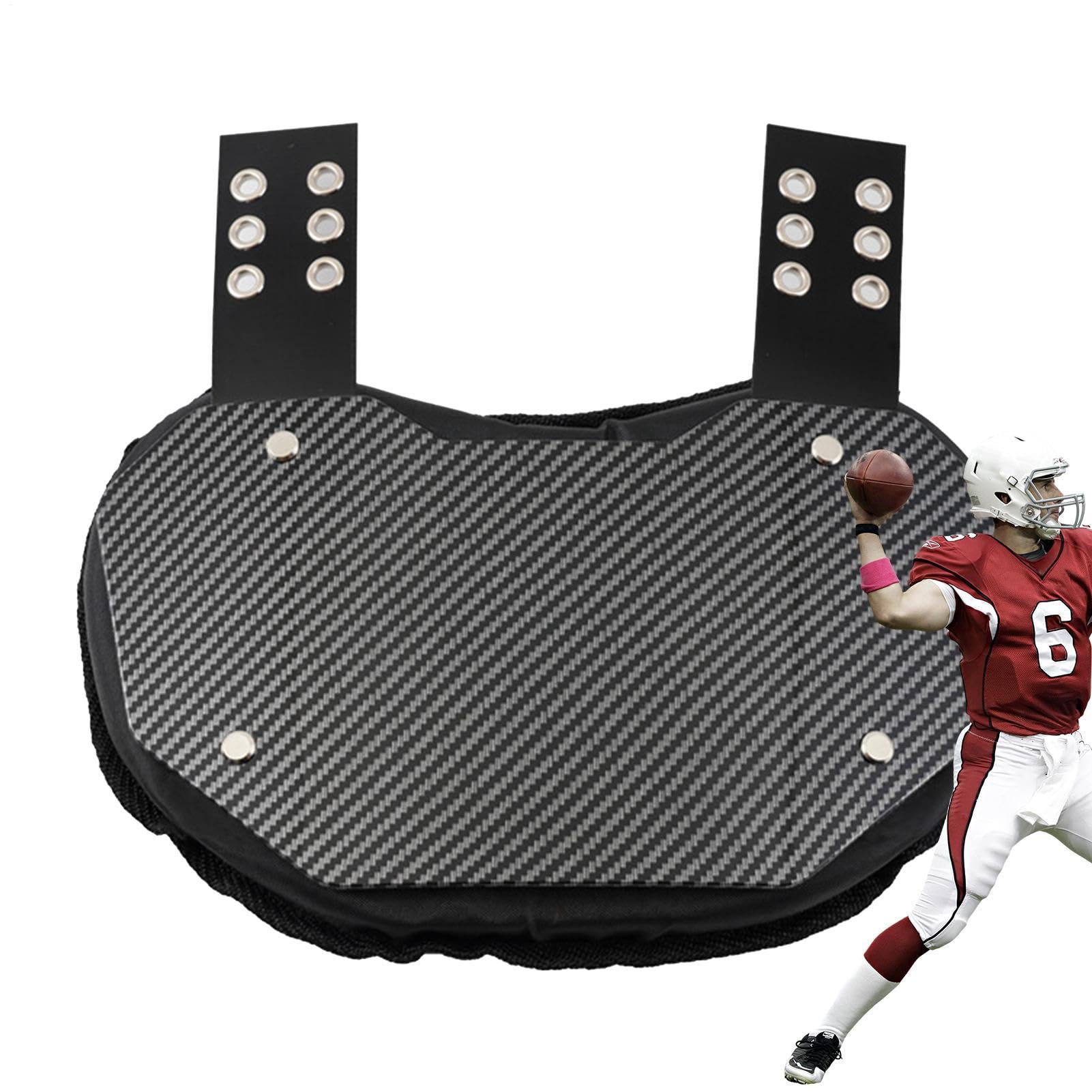 Placa trasera de fútbol,Placas traseras de fútbol. Protección lumbar