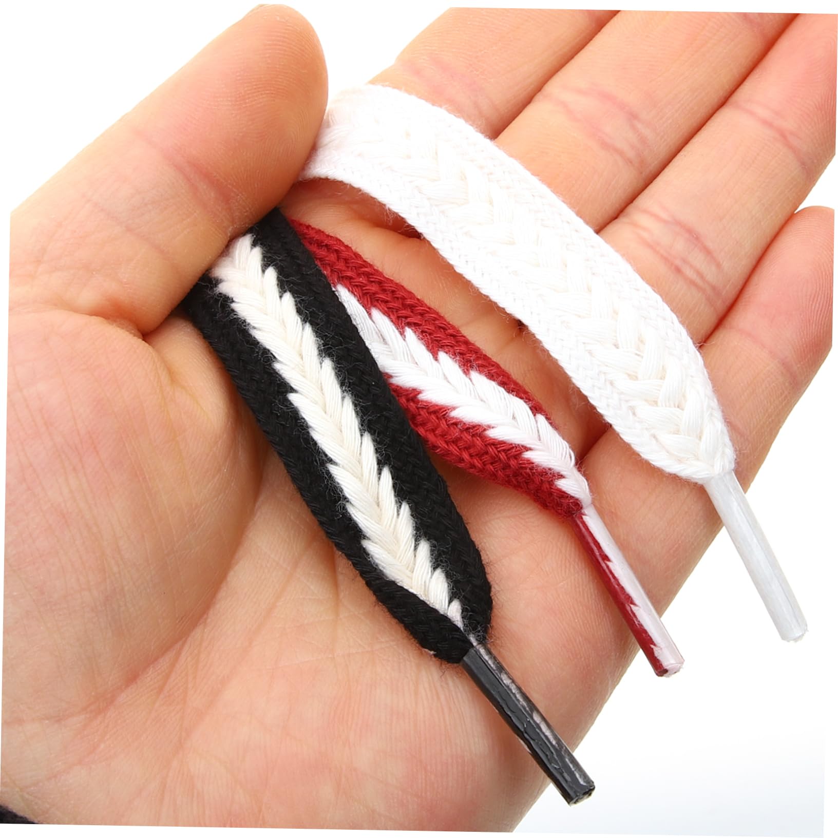 15pares Flat Wide Shoe Lace Replacement for Sneakers Casual Shoes and Boots and Stylish