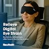 Macuhealth MacuMask エッセンシャル - ドライアイ、眼瞼炎、MGD、デジタル眼精疲労のためのモイストヒートアイ圧縮、調節可能なストラップ、SterilEyesテクノロジー、電子レンジ&冷凍庫対応、温湿布または冷湿布。