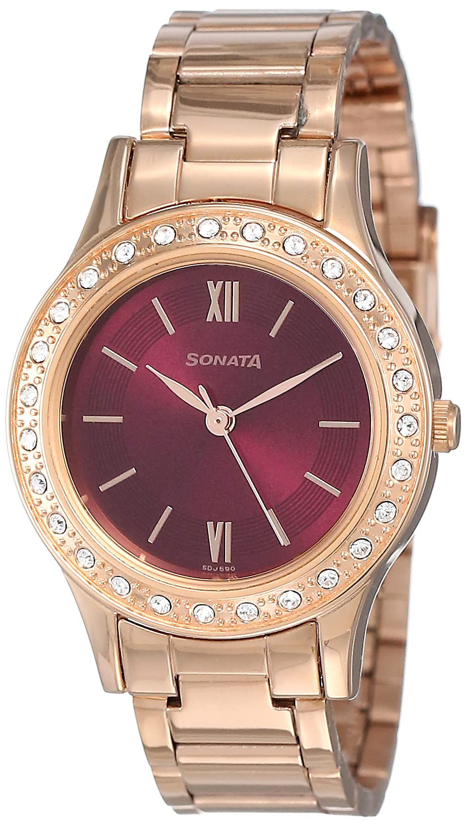 Sonata Blush It Up Analog Red Dial Womens Watch-NN8123WM02/NP8123WM02 (B07SWRSZHZ) Amazon Price History, Amazon Price Tracker