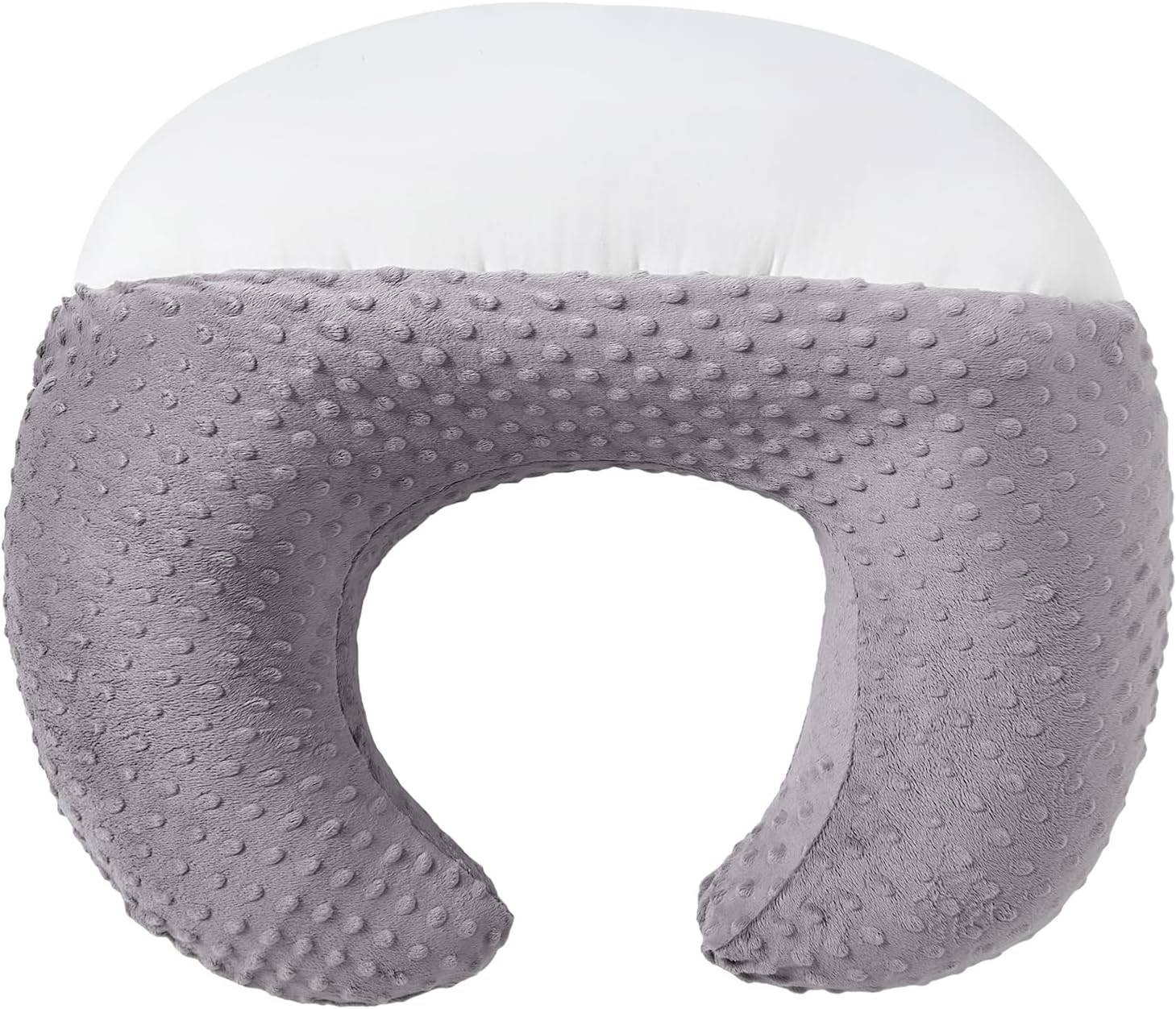 Upgraded Plus Size Nursing Pillow and Positioner for Breastfeeding and Bottle Feeding, Breast Feeding Pillows for Mom, Removable Nursing Pillow Cover
