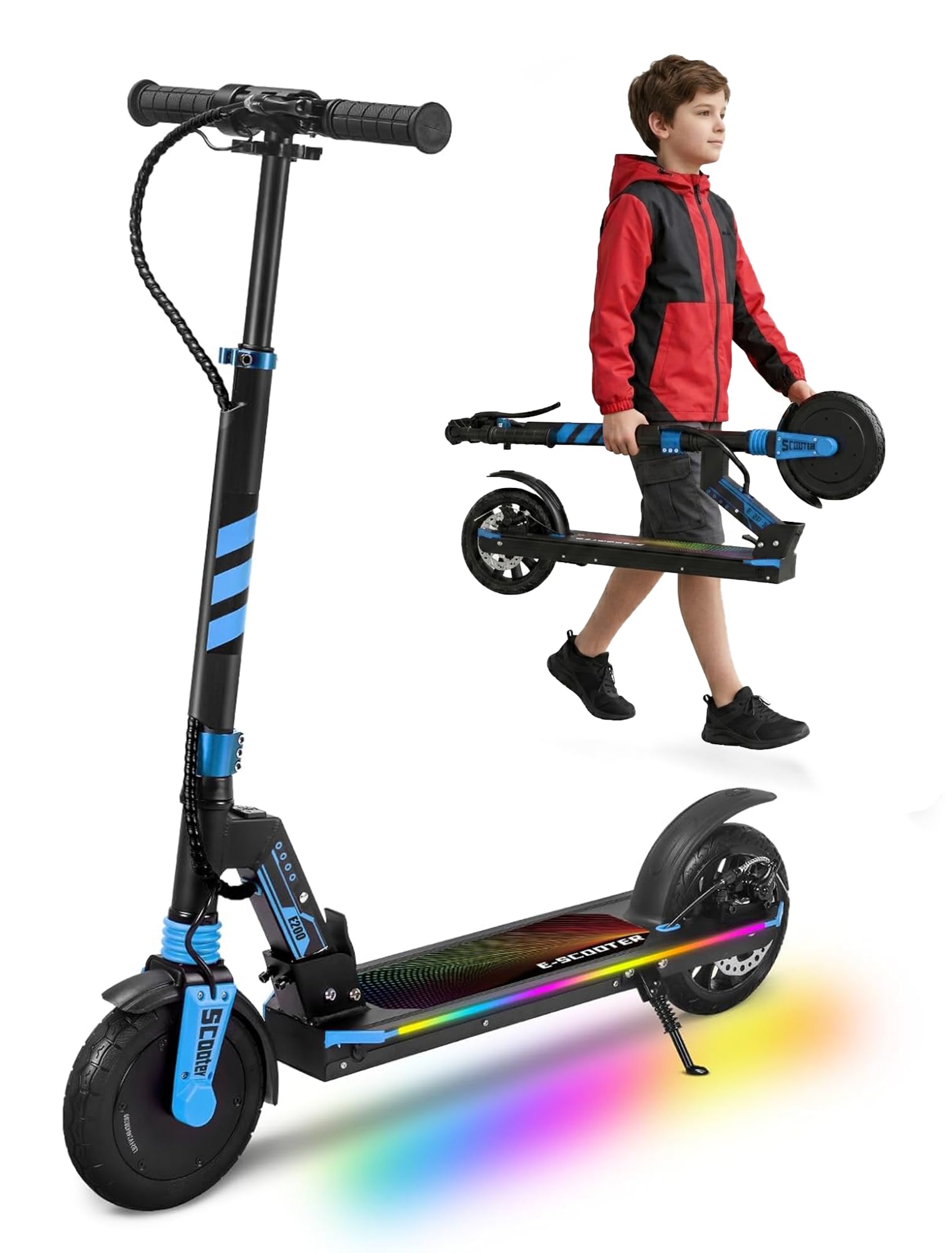 Aolorozo Blue Kids Electric Scooter