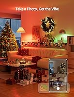 Vista 3 de Bombillas inteligentes LED BR2 AI de Lepro - Iluminación generada por IA, LightGPM 4 con LLM, sincronización de música LightBeats, control de voz a