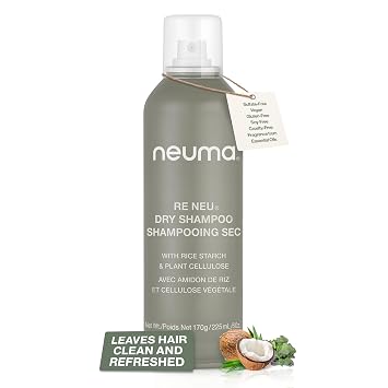 Neuma Re Neu Dry Shampoo 6 Fl. Oz. Talc-Free, Fast-Absorbing Volumizing Dry Shampoo, Coconut Kalette Scent