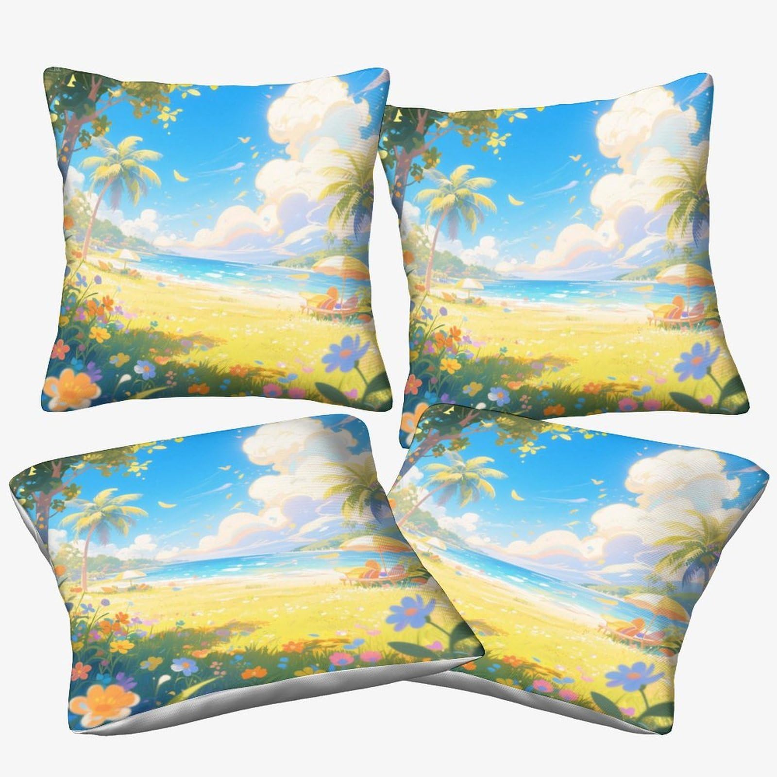 Housses de coussin Countryside Views de qualité pour taies d'oreiller de lit
