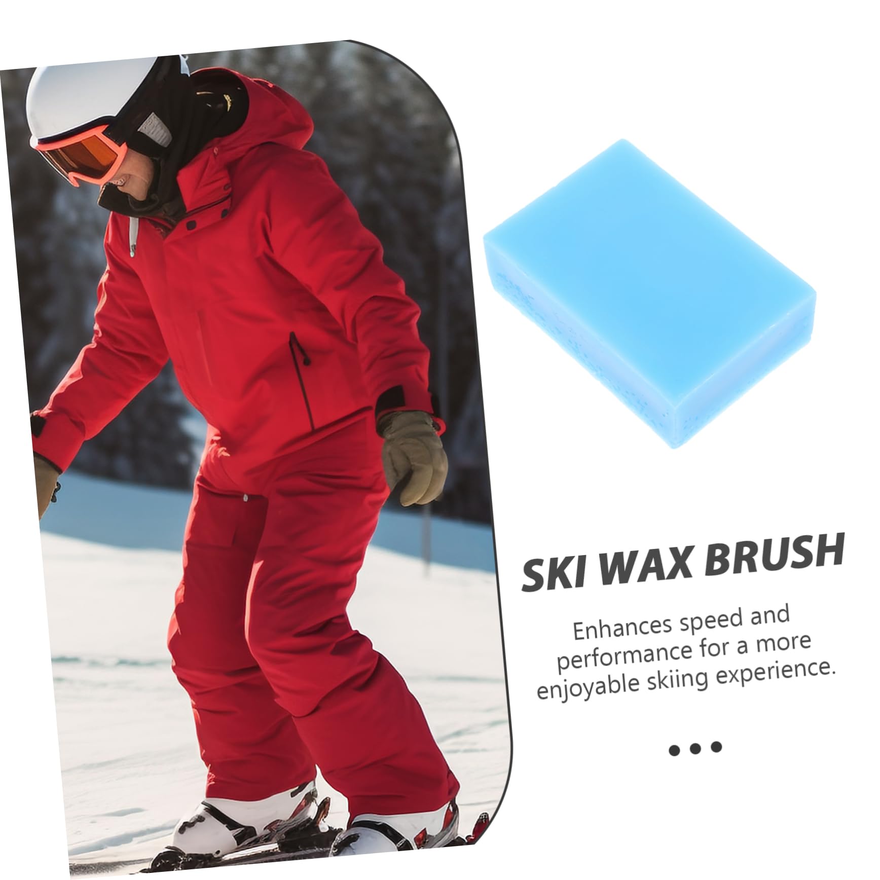 Mipcase sciolina da Snowboard mescolare la sciolina da Sci Protezione della sciolina da Sci Snowboard Accessori per Snowboard Skateboard per Pattini Accessori per Snowboard