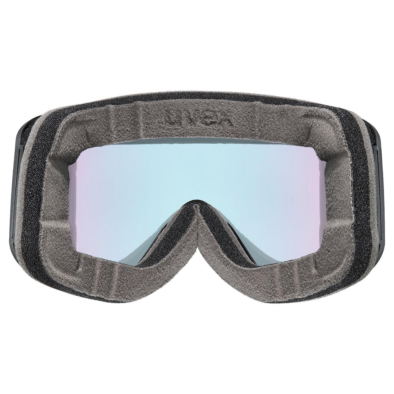 Uvex pyrit V - lunettes de ski pour adults - auto-teinté - champ de vision élargi et anti-buée - black matt dl/green-clear - one size
