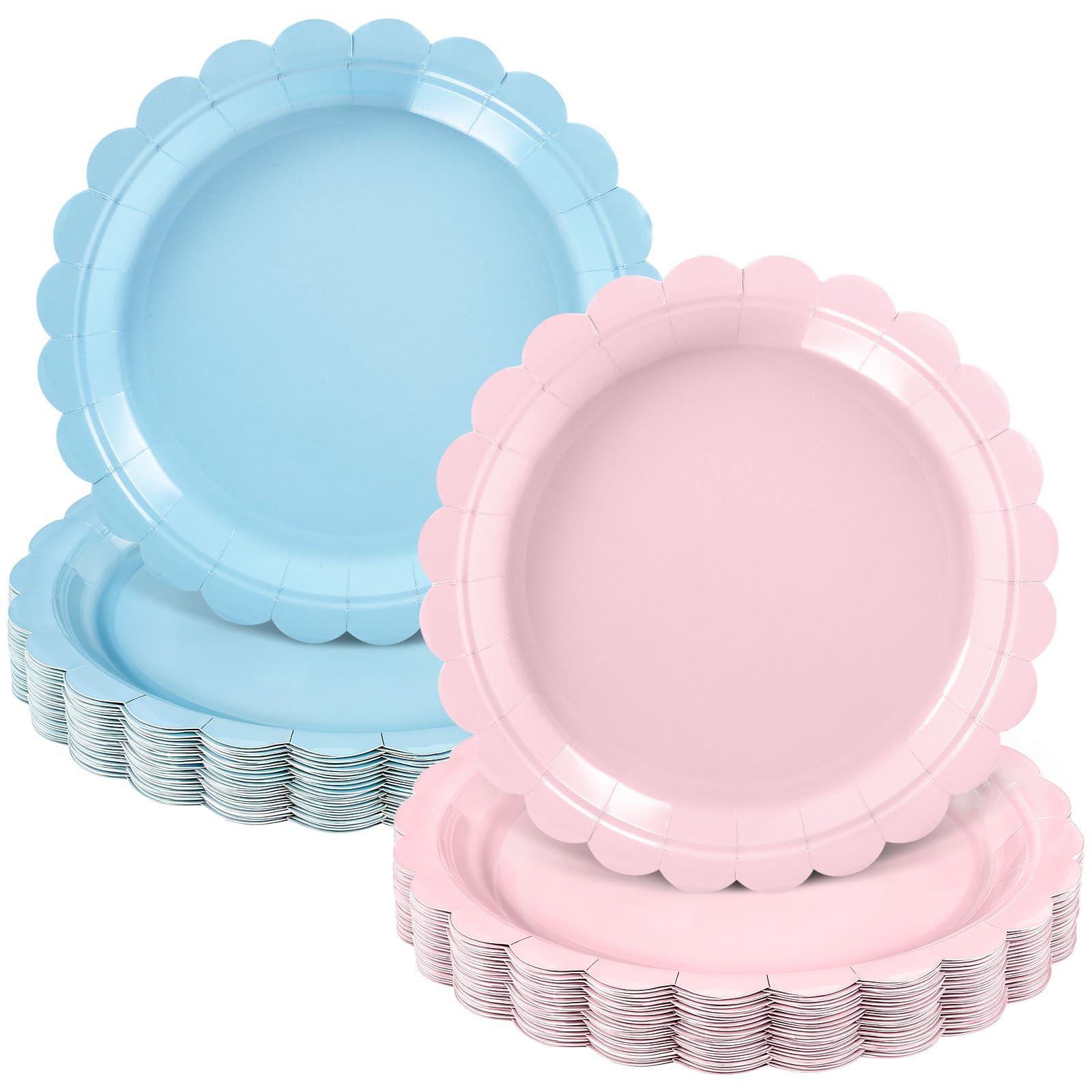 NatNarr Ivory Paper Plates - 30 Pack -15