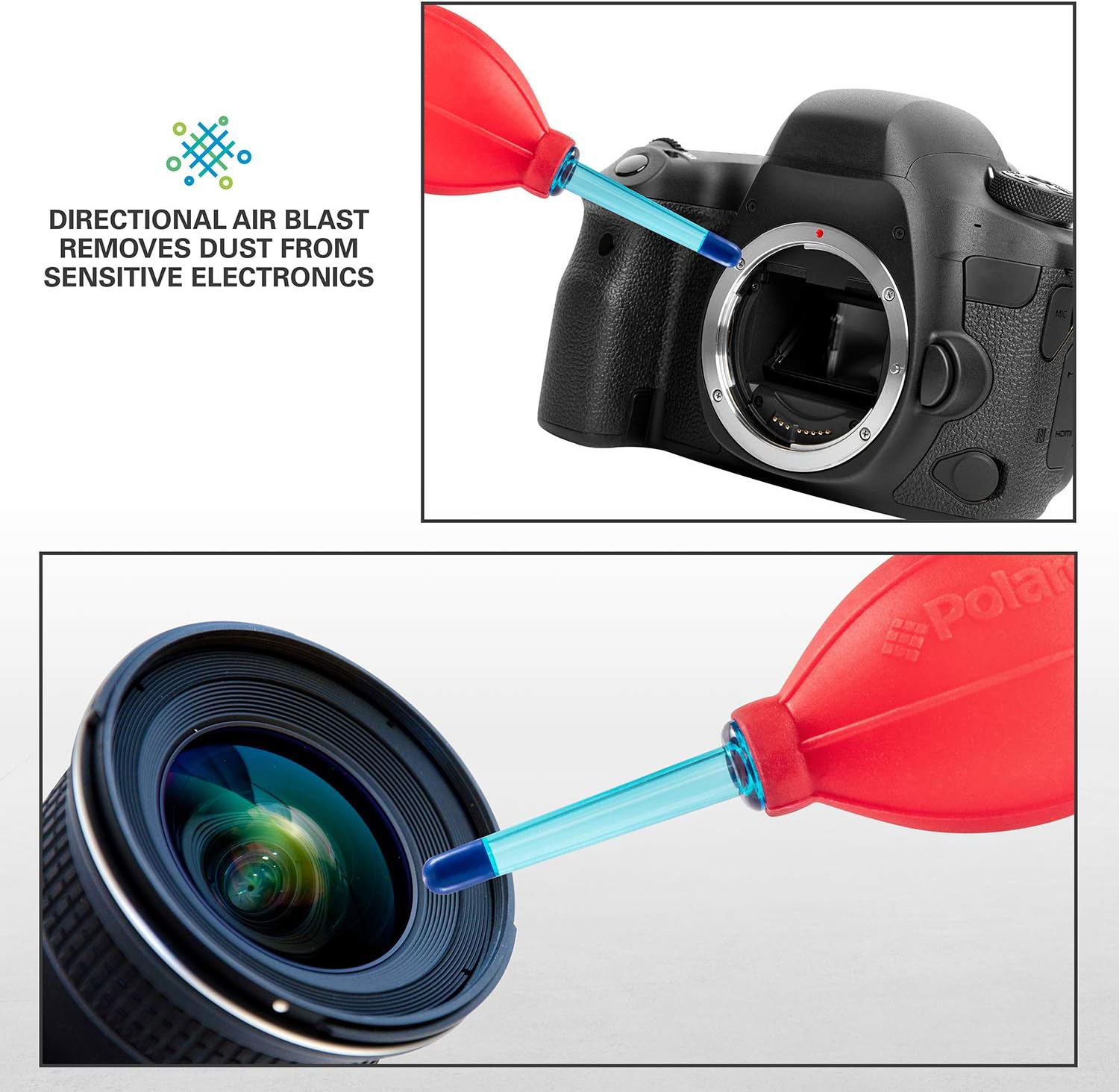 Polaroid Super Blower With Hi Perfomance Silicon Squeeze Bulb