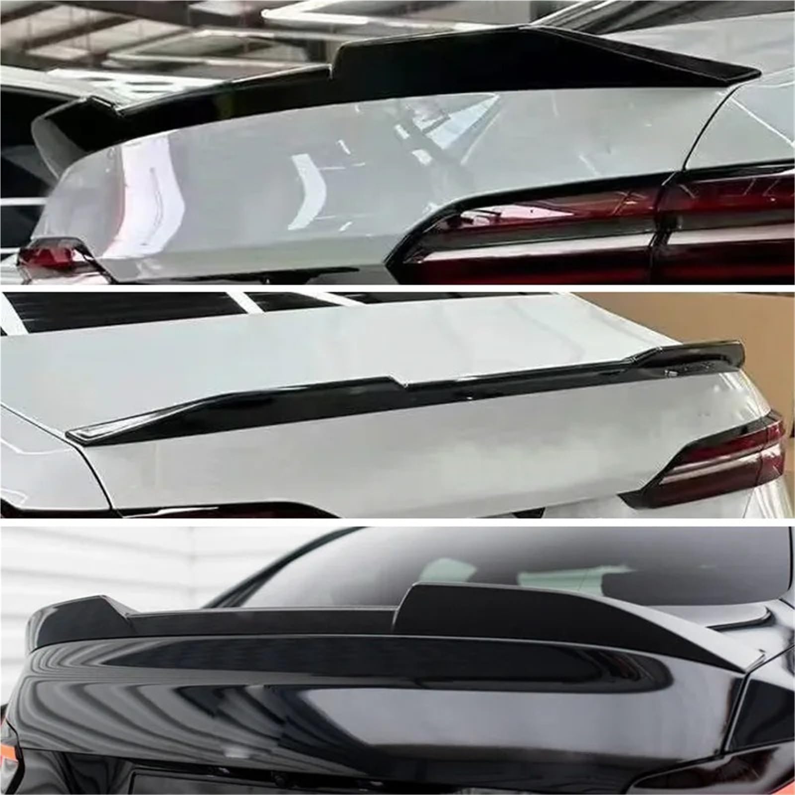 Spojlery tylne Do Audi A3 8P A4 B8 B9 A5 A6 C6 Spojler samochodowy | Tylny Bagażnik Samochodowy High Kick Ducktail Boot Spoiler Skrzydło Uniwersalne
