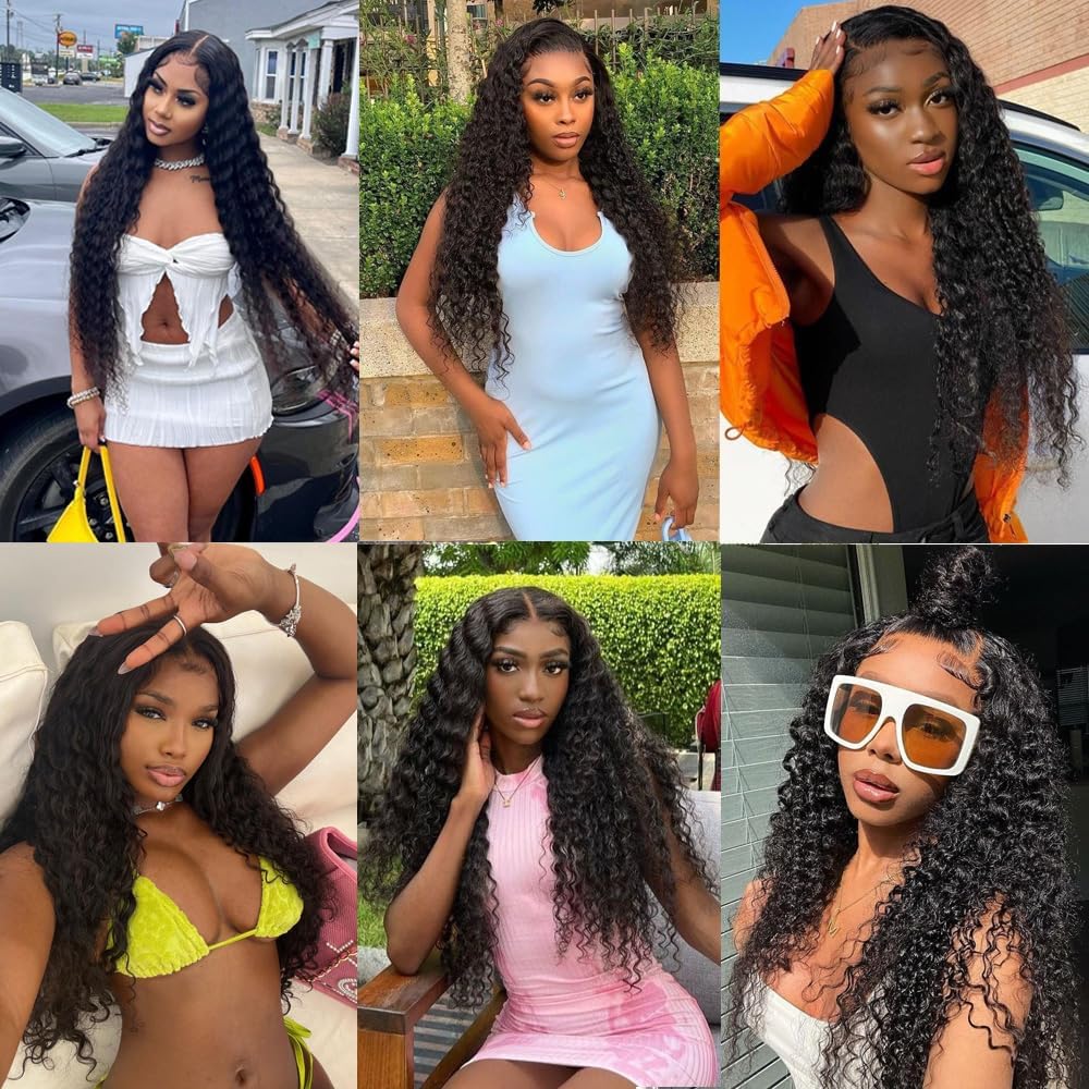Amazon.com : Water Wave 4 Bundles Brazilian Water Wave Human  display picture 1