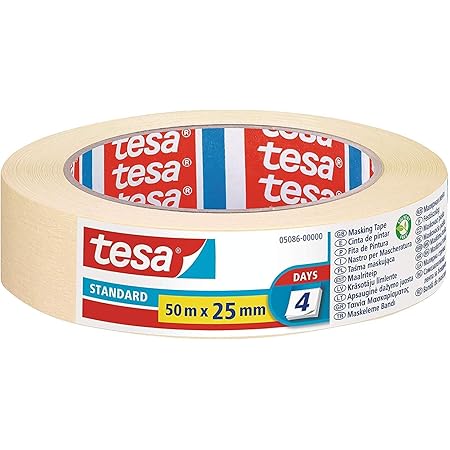 Nastro Mascheratura Tesa - 50m X 38mm Per Pittura Senza Residui - Foto 8